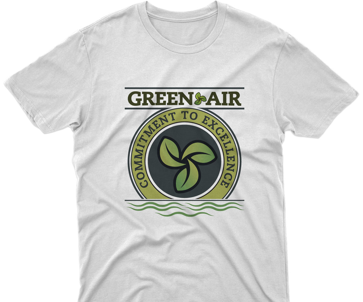 T-shirt Design by vectorone111 for Green Air, Inc. | Design #32807171