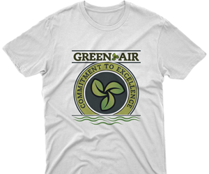 T-shirt Design by vectorone111 for Green Air, Inc. | Design: #32807171