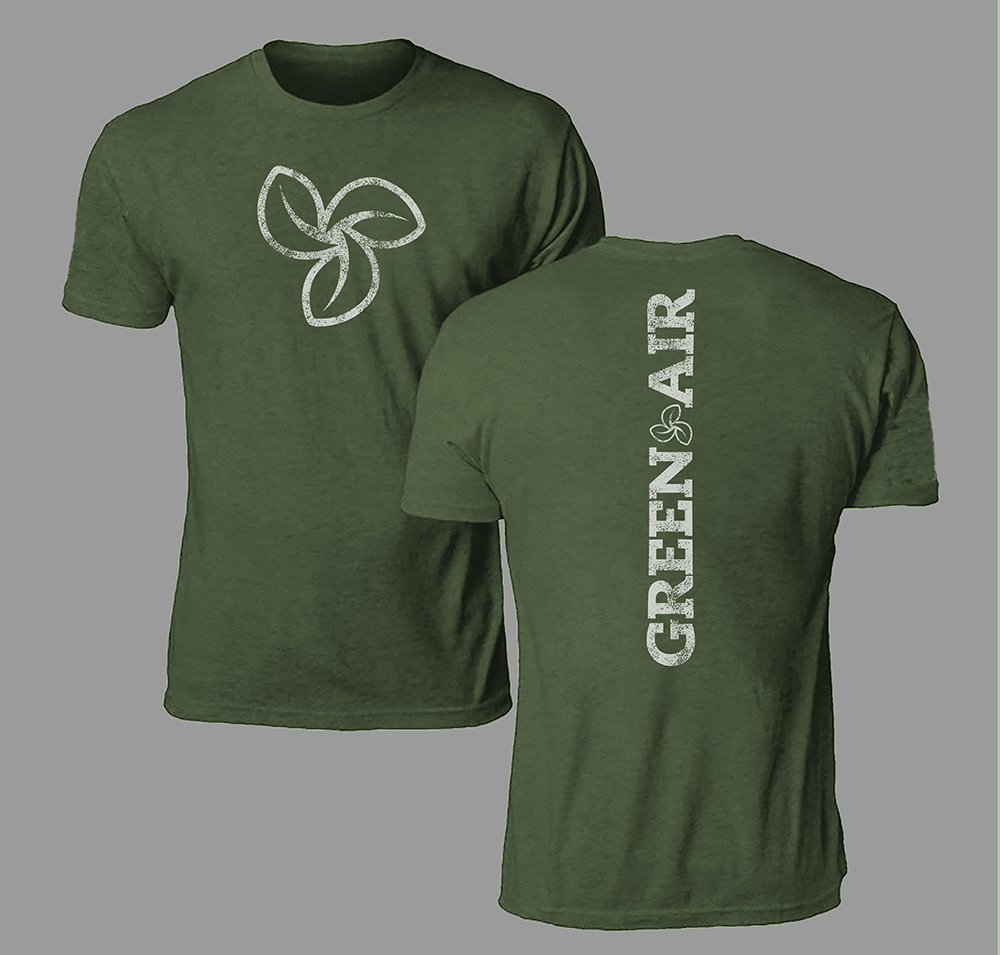 T-shirt Design by Johncina for Green Air, Inc. | Design #32787440