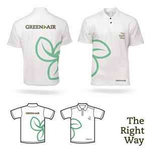 T-shirt Design by Skratches for Green Air, Inc. | Design #32780193