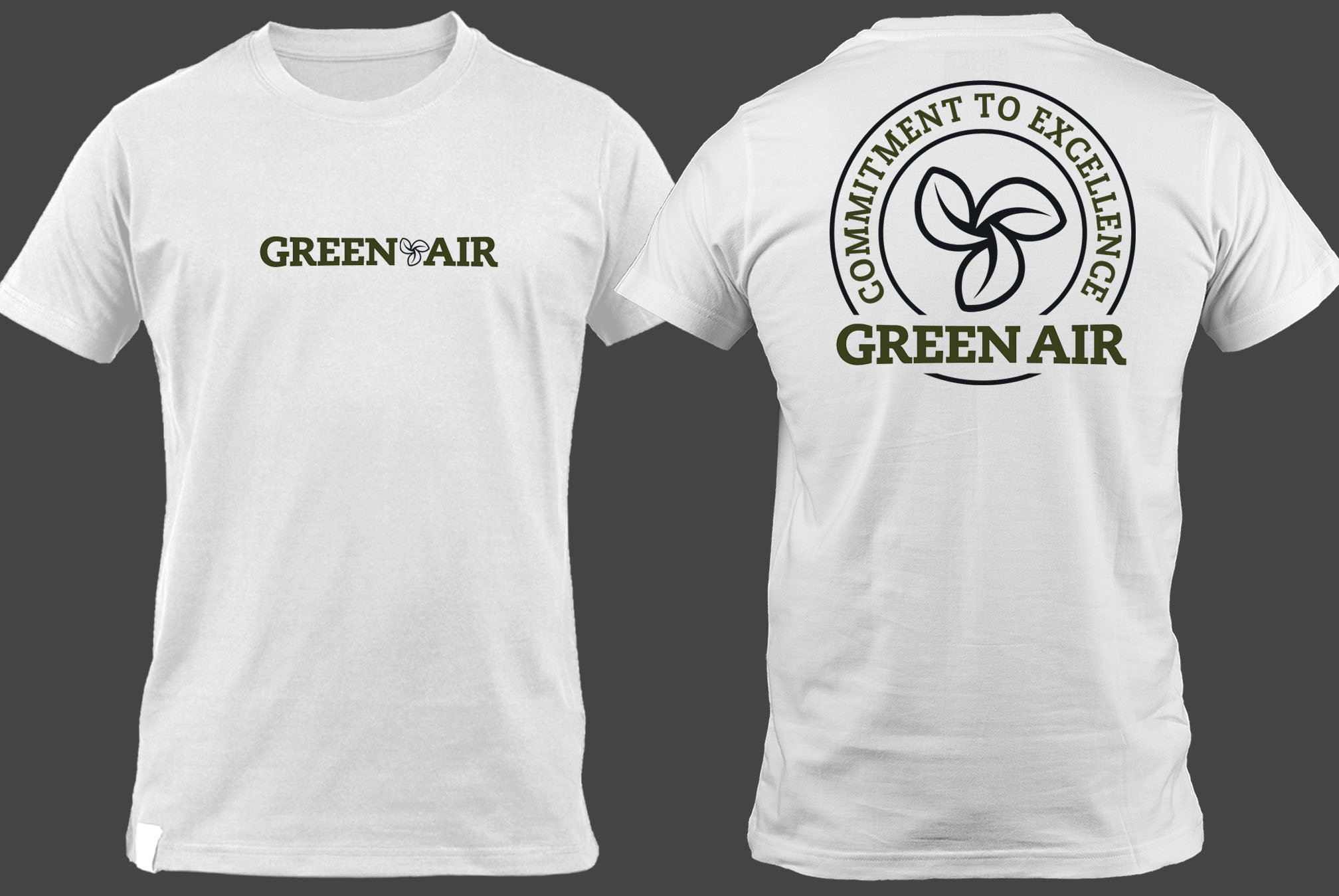 T-shirt Design by O_O NIZAL O_O for Green Air, Inc. | Design #32813580