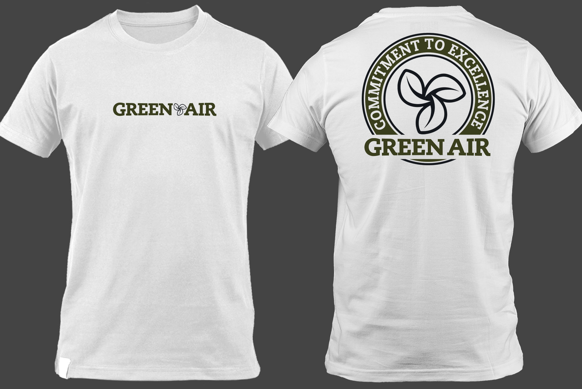 T-shirt Design by O_O NIZAL O_O for Green Air, Inc. | Design #32813732