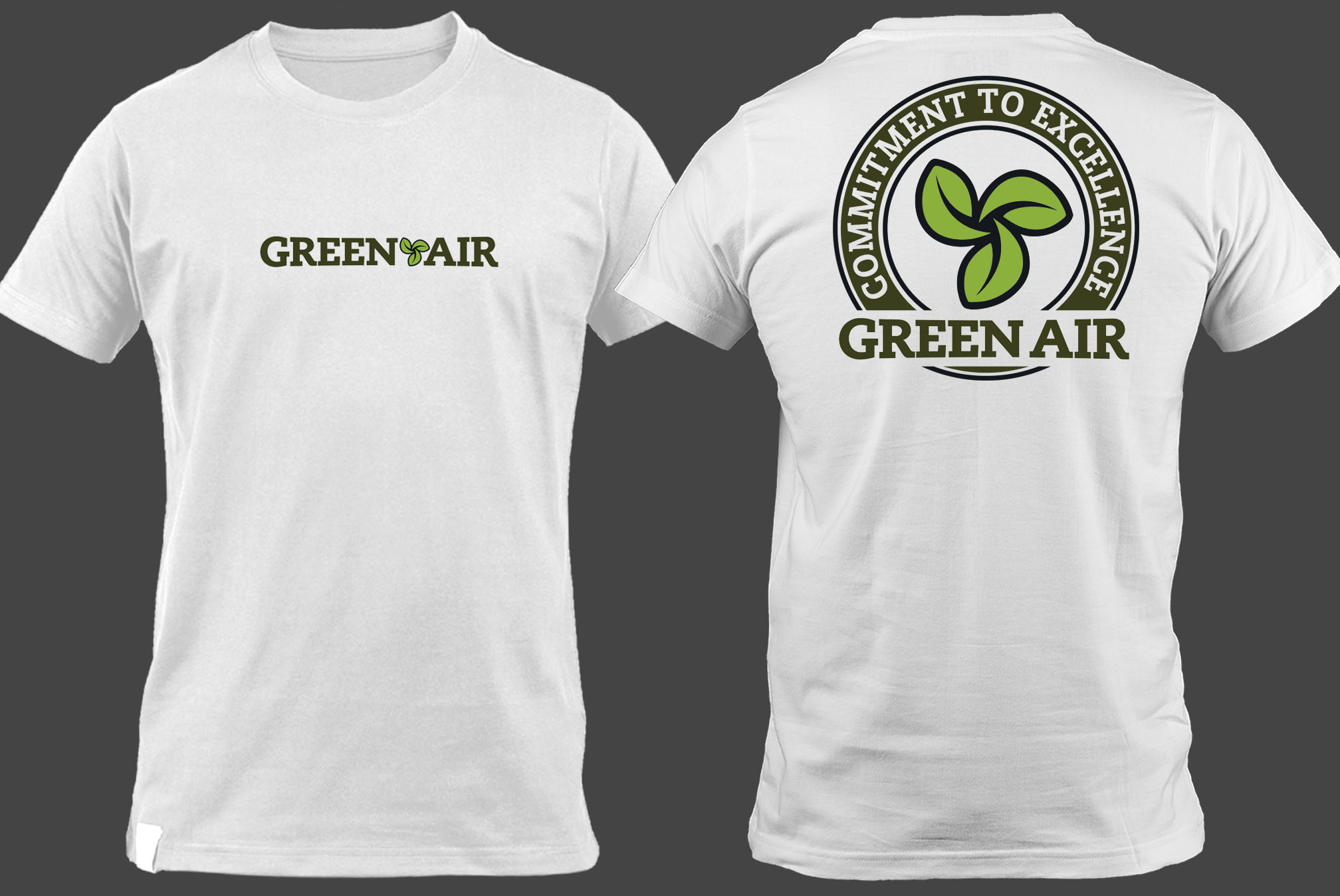 T-shirt Design by O_O NIZAL O_O for Green Air, Inc. | Design #32813751