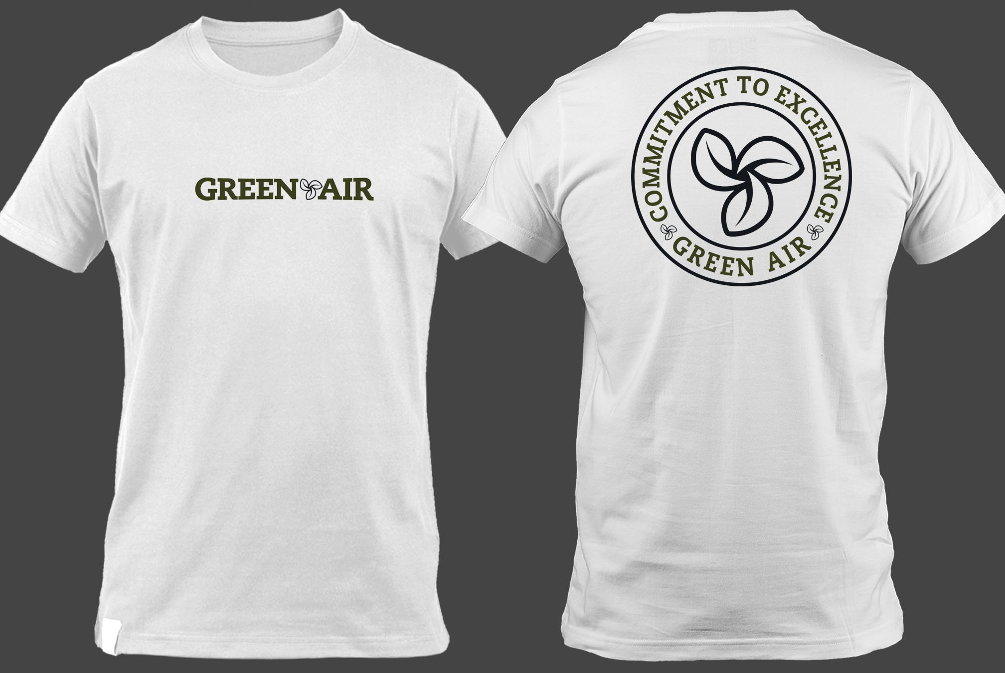 T-shirt Design by O_O NIZAL O_O for Green Air, Inc. | Design #32813859