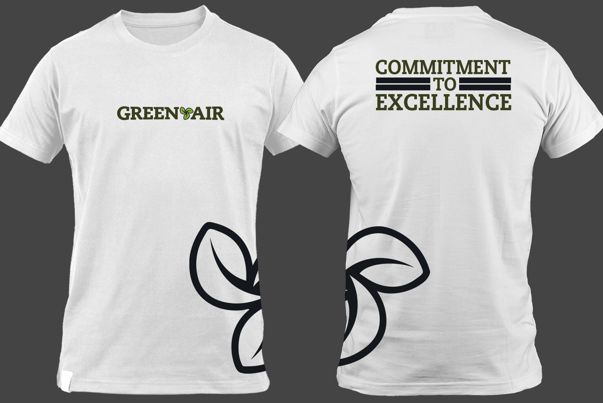 T-shirt Design by O_O NIZAL O_O for Green Air, Inc. | Design #32814032