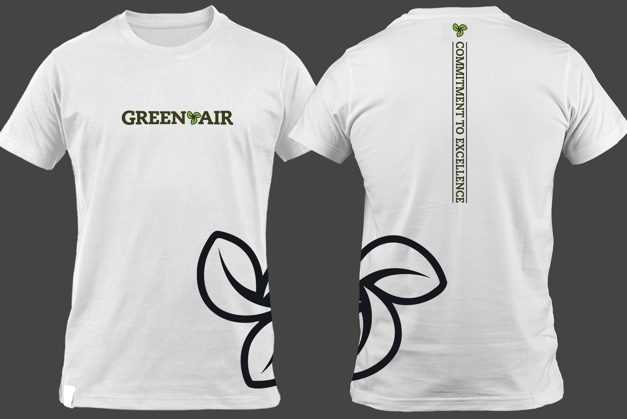 T-shirt Design by O_O NIZAL O_O for Green Air, Inc. | Design #32814051
