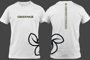 T-shirt Design by O_O NIZAL O_O for Green Air, Inc. | Design: #32814051