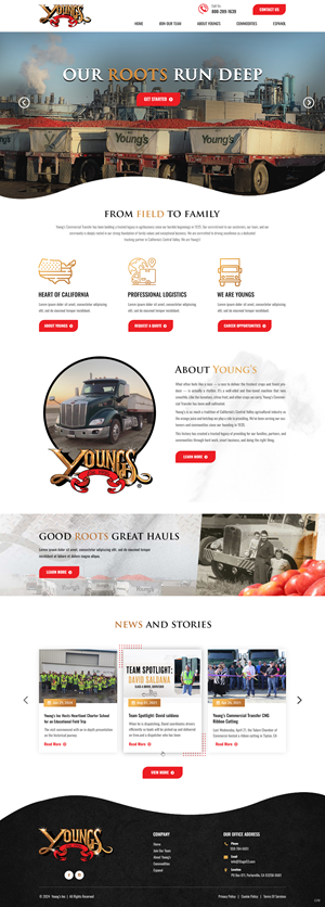 Web Design by pb for this project | Design: #32776718