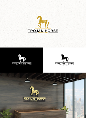 Logo Design by Logo Stock for Trojan Horse Productions | Design: #32776453