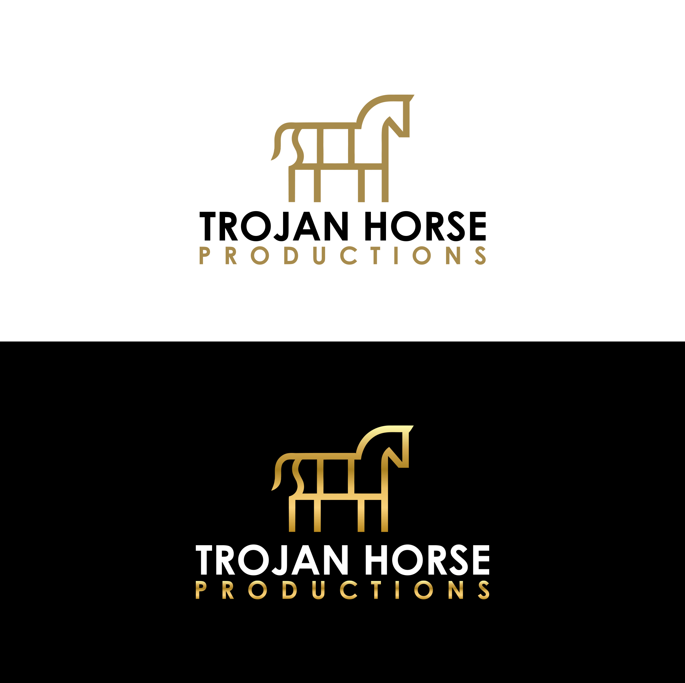 Logo Design by Ura Designs for Trojan Horse Productions | Design #32778336
