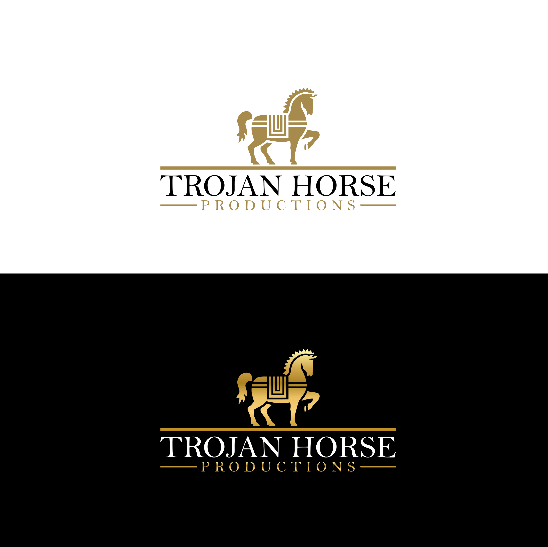 Logo Design by Ura Designs for Trojan Horse Productions | Design #32778338