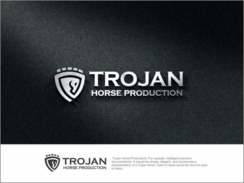 Logo Design by Galap Rizqi for Trojan Horse Productions | Design #32778272