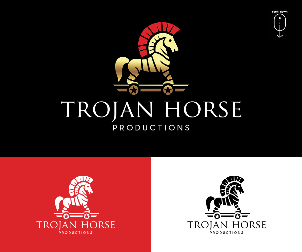 Diseño de Logo por Zonda Studio para Trojan Horse Productions | Diseño #32777945