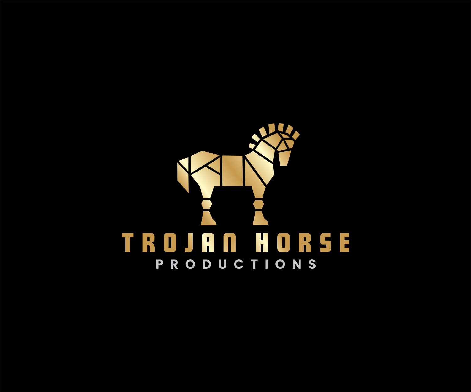 Diseño de Logo por Vishak vasu para Trojan Horse Productions | Diseño #32778263