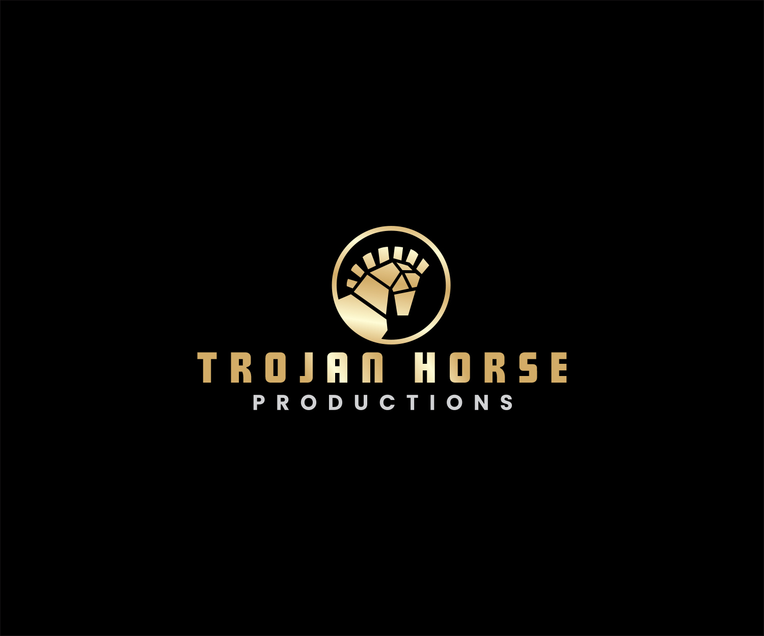 Diseño de Logo por Vishak vasu para Trojan Horse Productions | Diseño #32778264