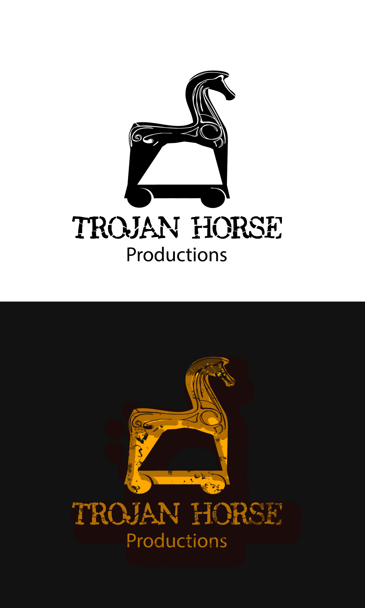 Logo Design by RKDesign29 for Trojan Horse Productions | Design #32779974