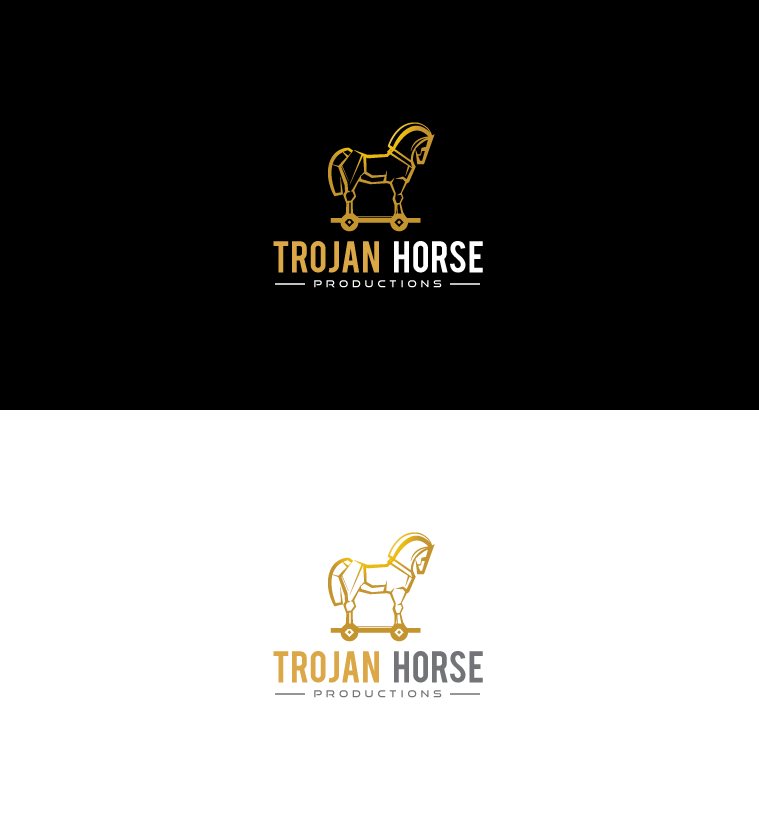 Diseño de Logo por zebronicgraphic para Trojan Horse Productions | Diseño #32777363