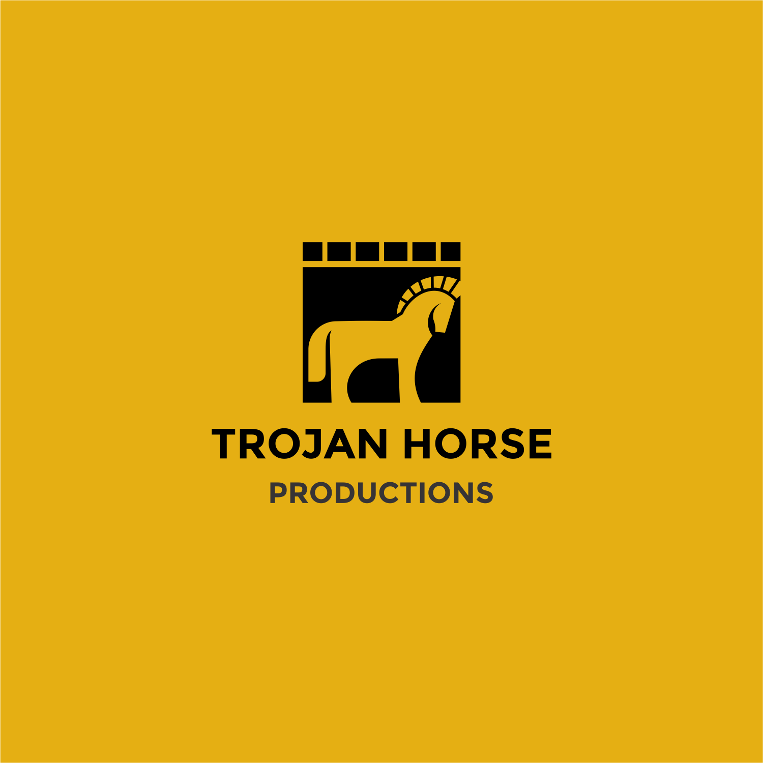 Logo Design by ThiagoB for Trojan Horse Productions | Design #32777077