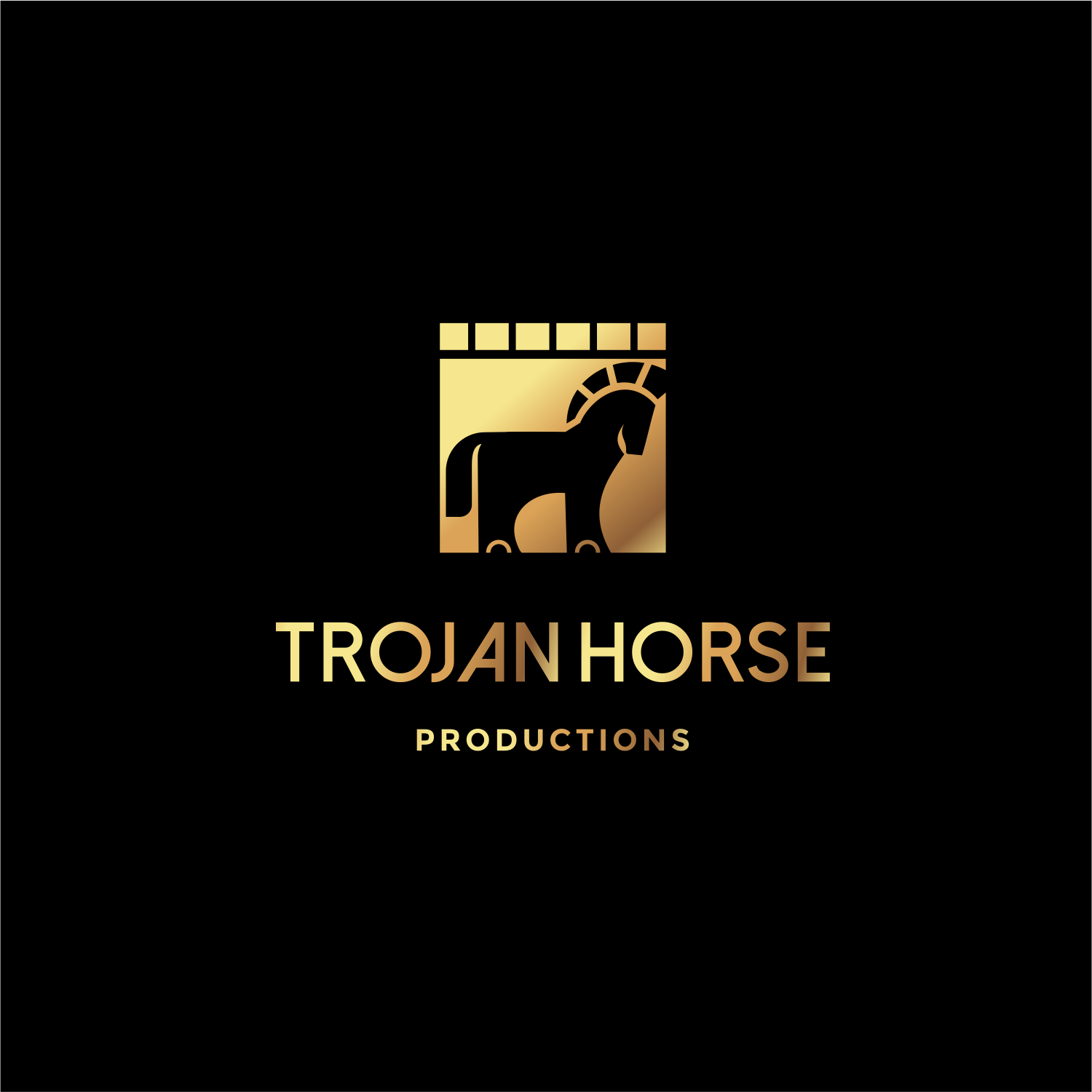 Diseño de Logo por ThiagoB para Trojan Horse Productions | Diseño #32786214
