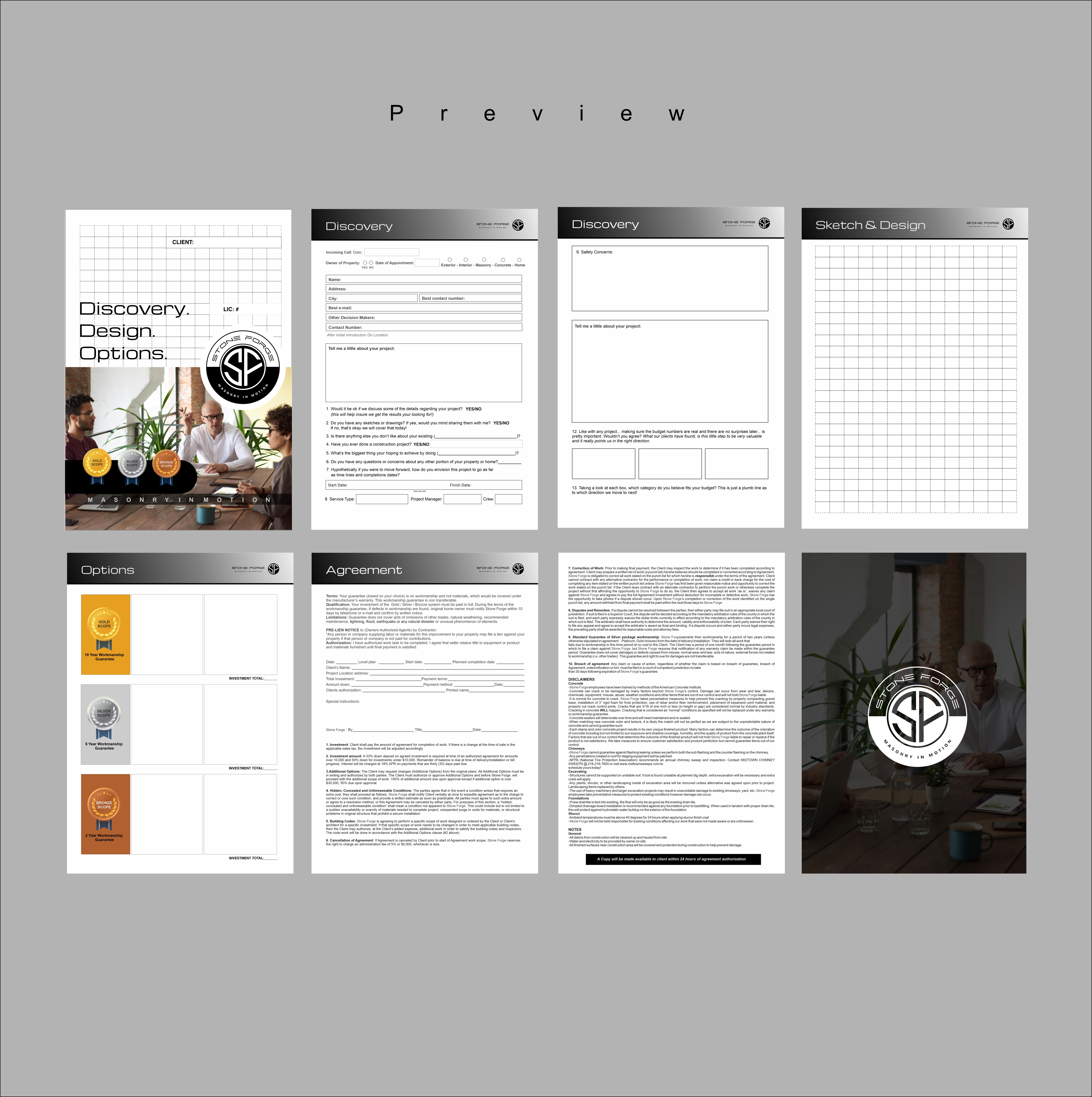 Design de Flyer par Grip19 pour Stone Forge  | Design #32788245