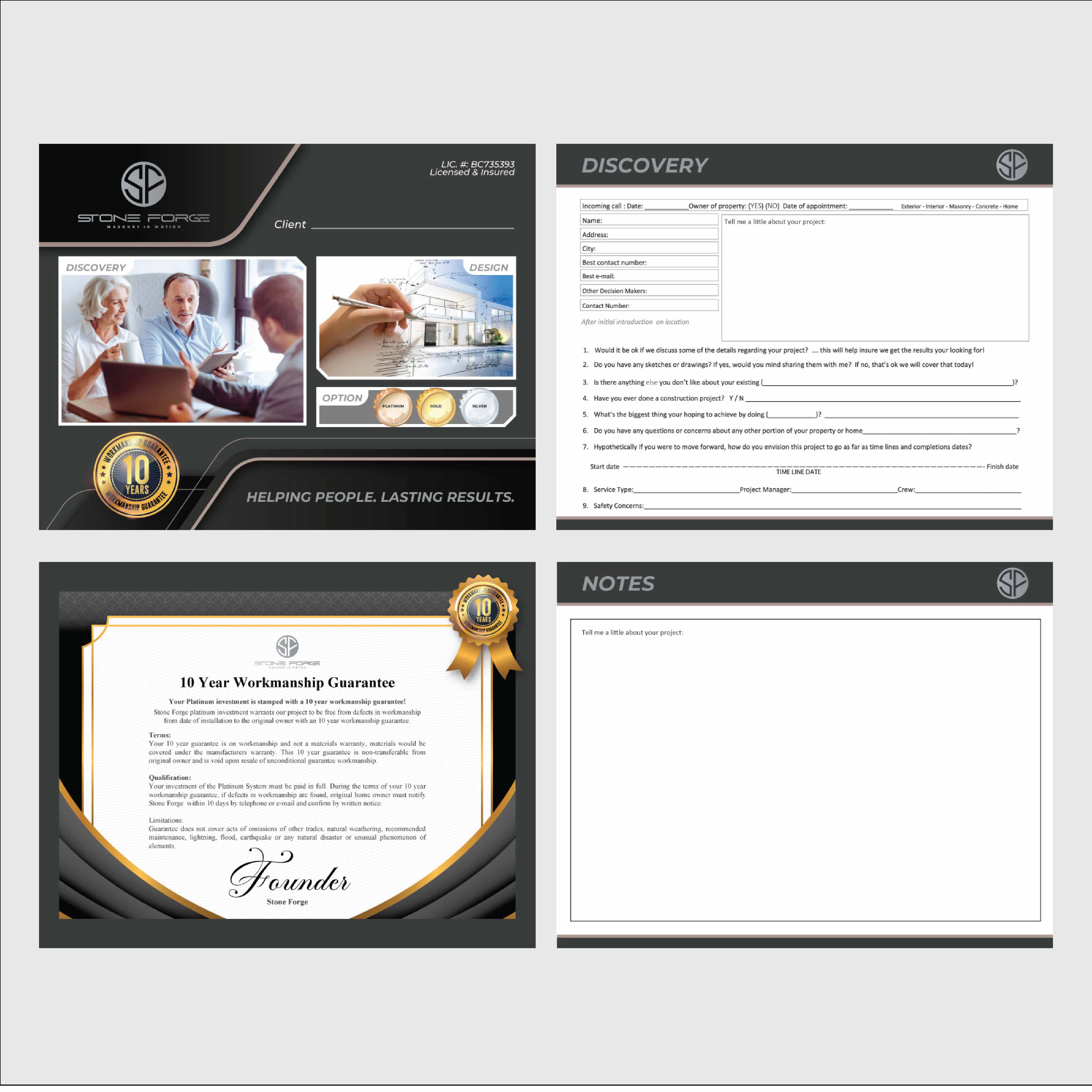 Diseño de Flyer por cheper para Stone Forge  | Diseño #32785308