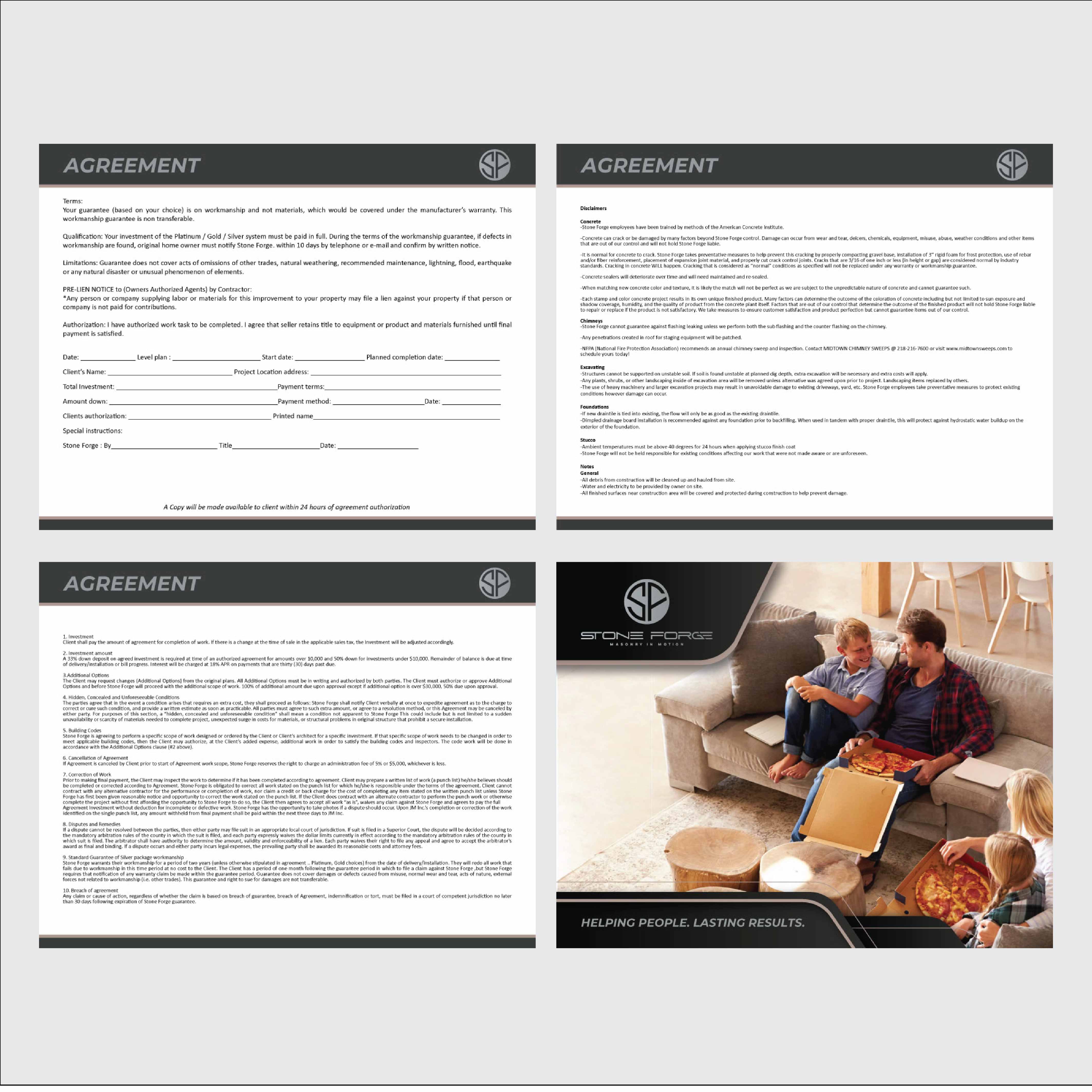 Diseño de Flyer por cheper para Stone Forge  | Diseño #32785309