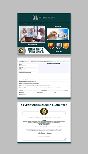 Diseño de Flyer por websmartusa para Stone Forge  | Diseño: #32784780