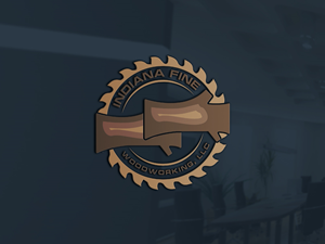Logo Design by Uhm@design for Indiana Fine Woodworking, LLC | Design: #32782905