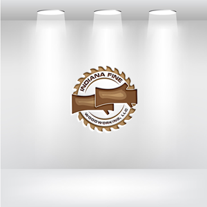 Logo Design by Uhm@design for Indiana Fine Woodworking, LLC | Design: #32782906