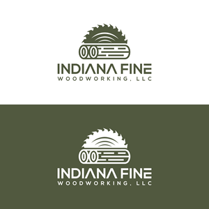 Logo Design by zilong graphic for Indiana Fine Woodworking, LLC | Design: #32779536