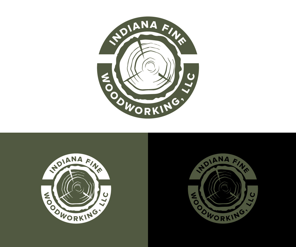 Logo Design by wdesigner2 for Indiana Fine Woodworking, LLC | Design #32799703