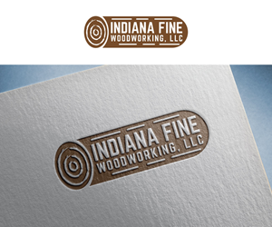 Logo Design by Luckey yaari for Indiana Fine Woodworking, LLC | Design: #32783311