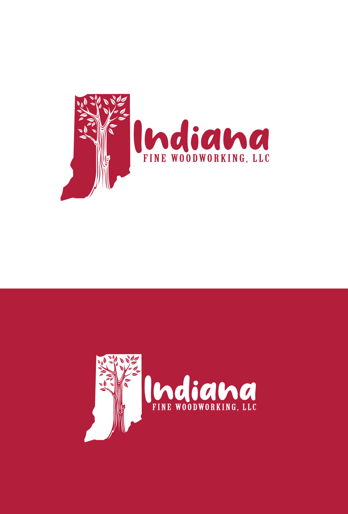 Logo Design by LogoPoko for Indiana Fine Woodworking, LLC | Design #32777135