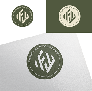 Logo Design by design_by_sandro for Indiana Fine Woodworking, LLC | Design: #32779842