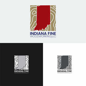 Logo Design by bibiya.std for Indiana Fine Woodworking, LLC | Design: #32782468