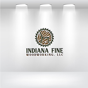 Logo Design by Ahnaf Labib for Indiana Fine Woodworking, LLC | Design: #32778936