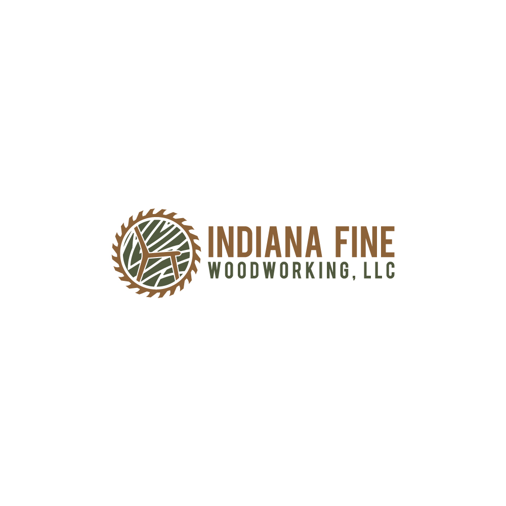 Logo Design by Ahnaf Labib for Indiana Fine Woodworking, LLC | Design #32778939