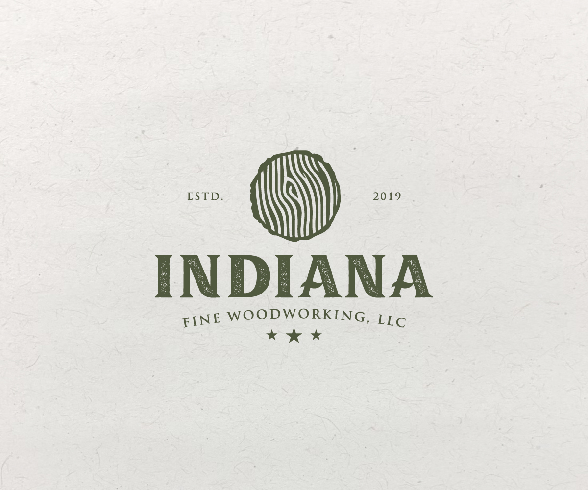 Logo Design by apik. for Indiana Fine Woodworking, LLC | Design #32778826