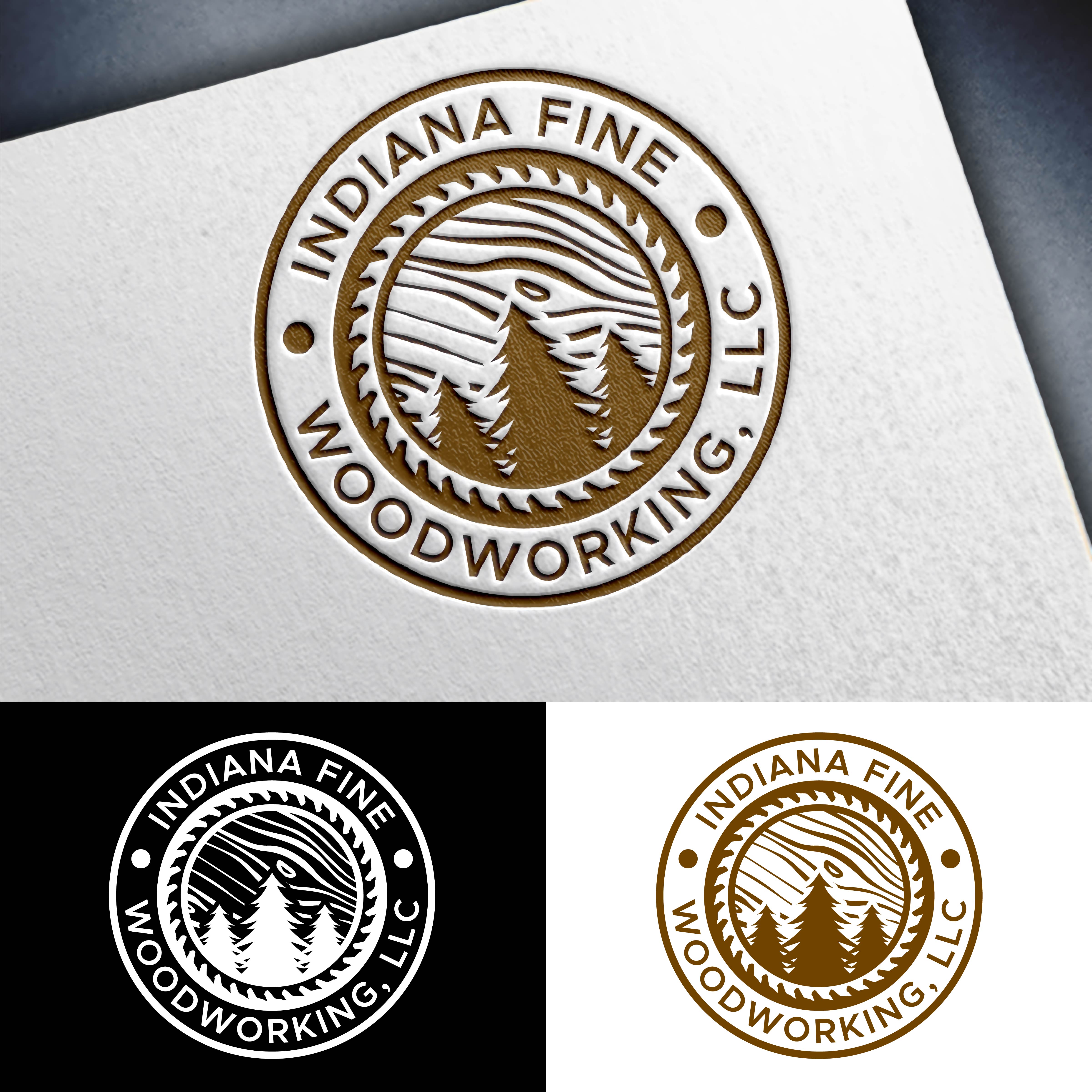 Design de Logo par John Mark Arts pour Indiana Fine Woodworking, LLC | Design #32781082