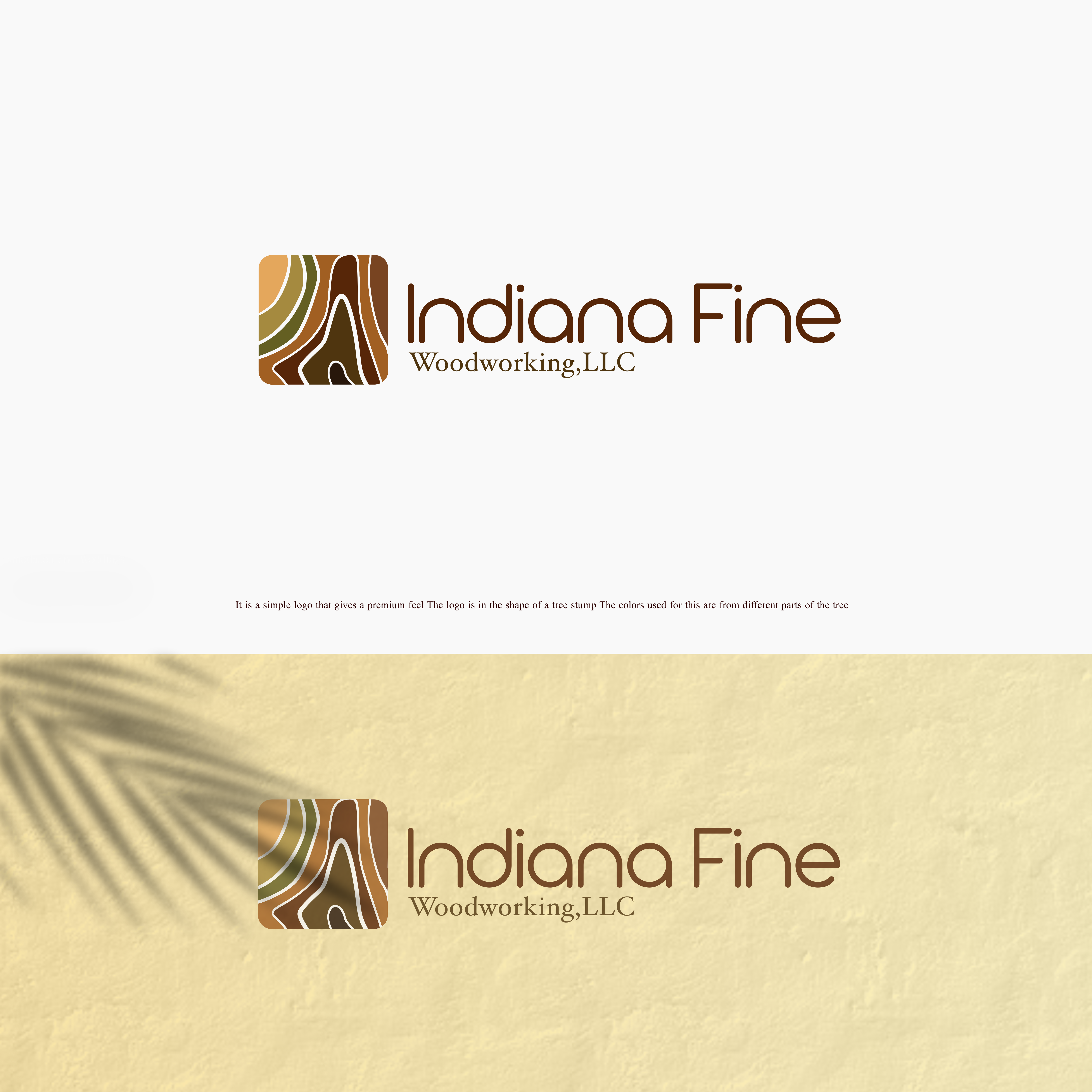 Logo Design by Brand Swam for Indiana Fine Woodworking, LLC | Design #32785000