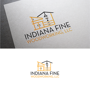 Logo Design by creativemood438 for Indiana Fine Woodworking, LLC | Design: #32813633