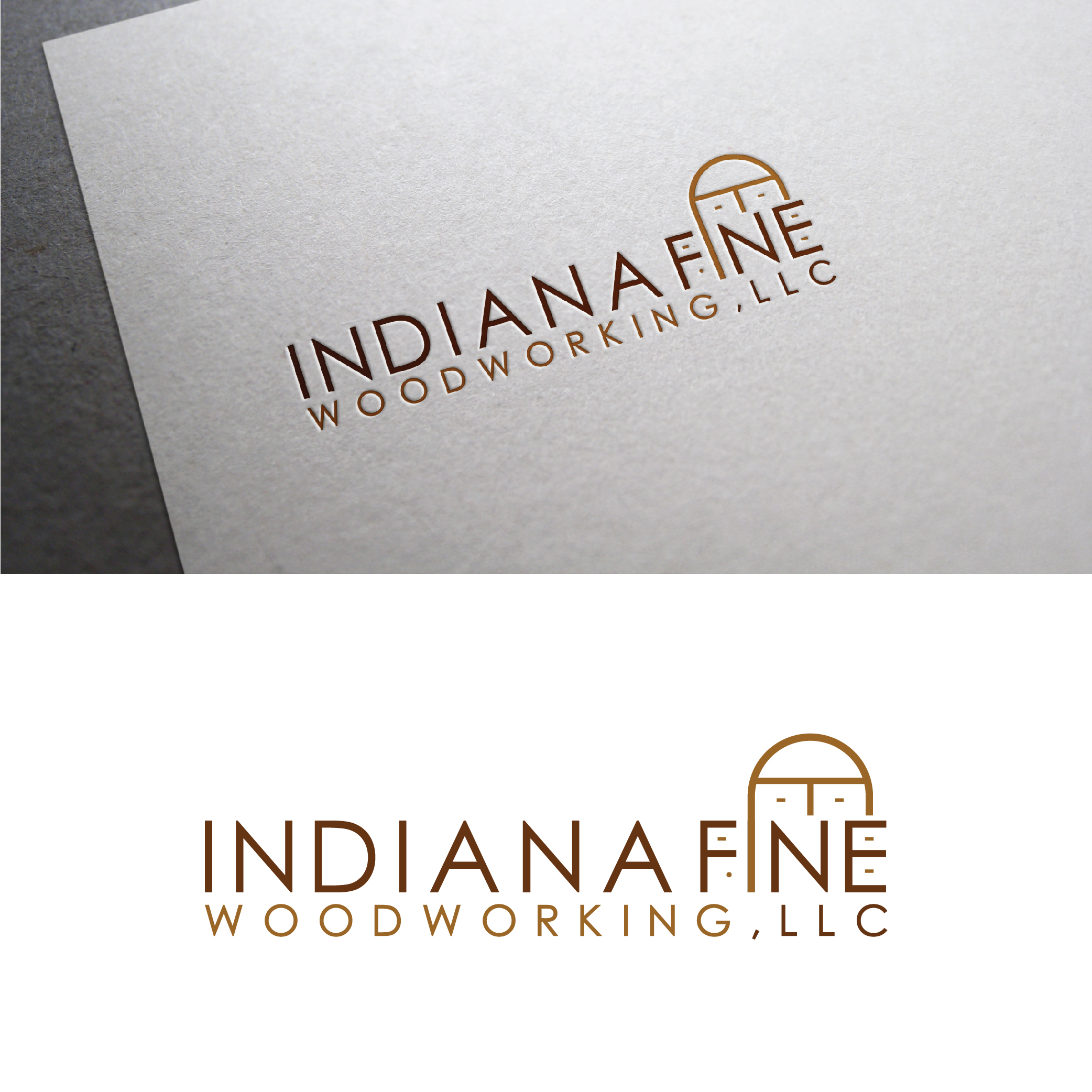 Logo Design by creativemood438 for Indiana Fine Woodworking, LLC | Design #32813636