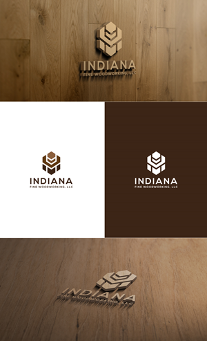 Logo Design by GLDesigns for Indiana Fine Woodworking, LLC | Design: #32781960