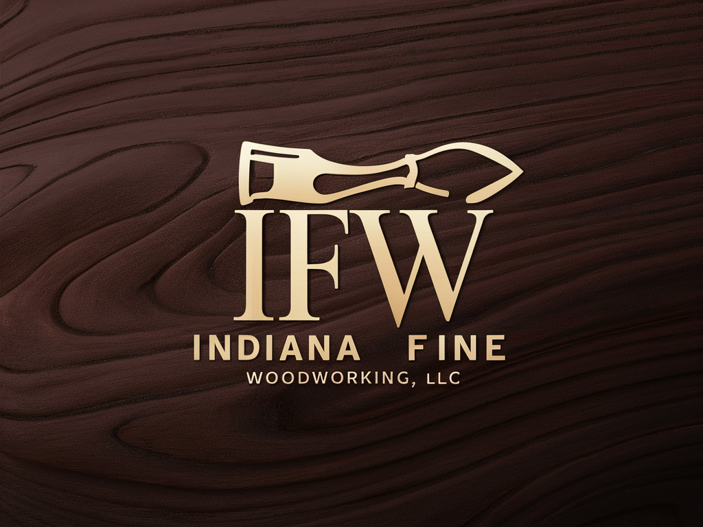 Logo Design by NaviRahul for Indiana Fine Woodworking, LLC | Design #32817984