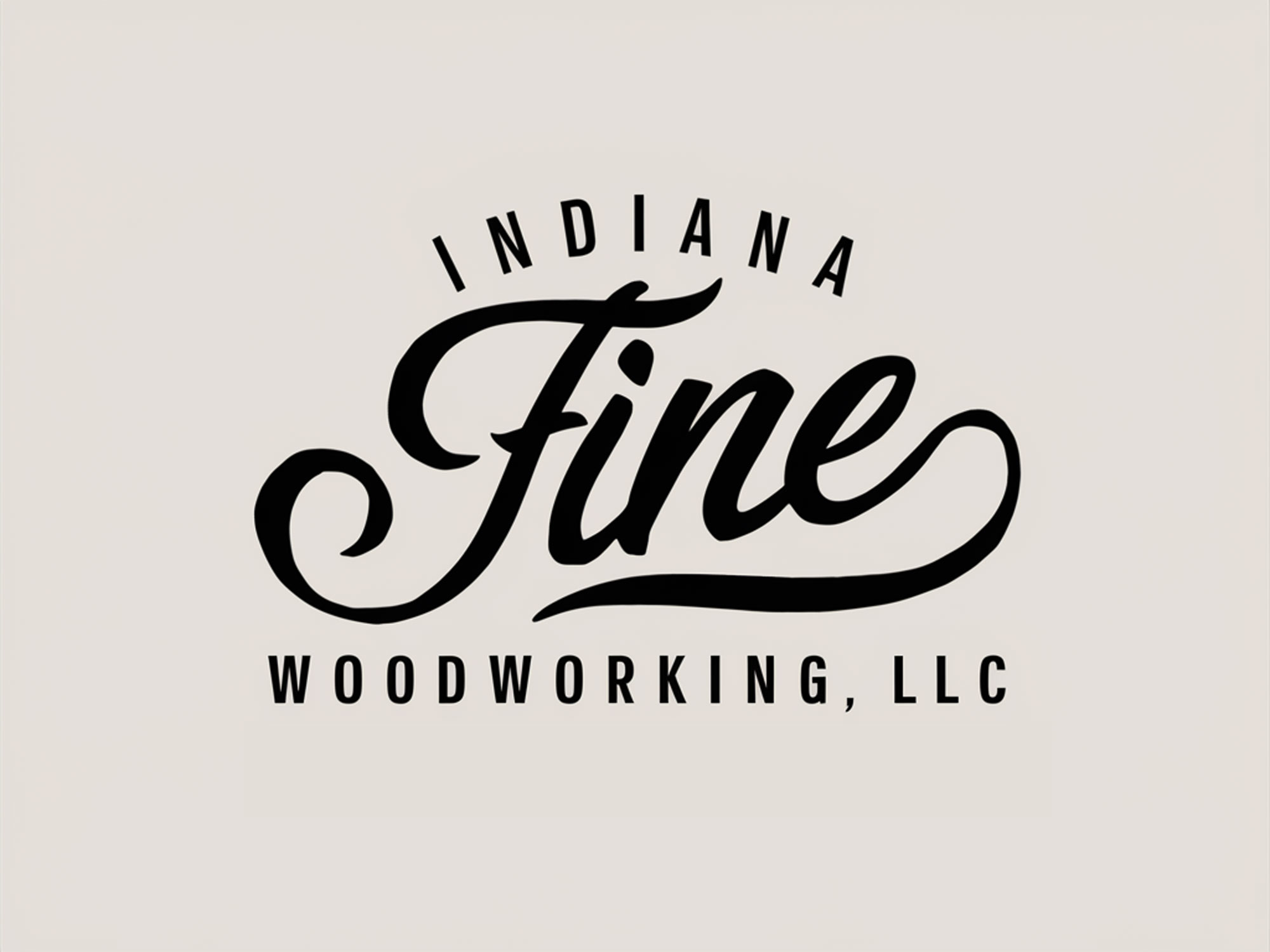 Logo Design by NaviRahul for Indiana Fine Woodworking, LLC | Design #32817991