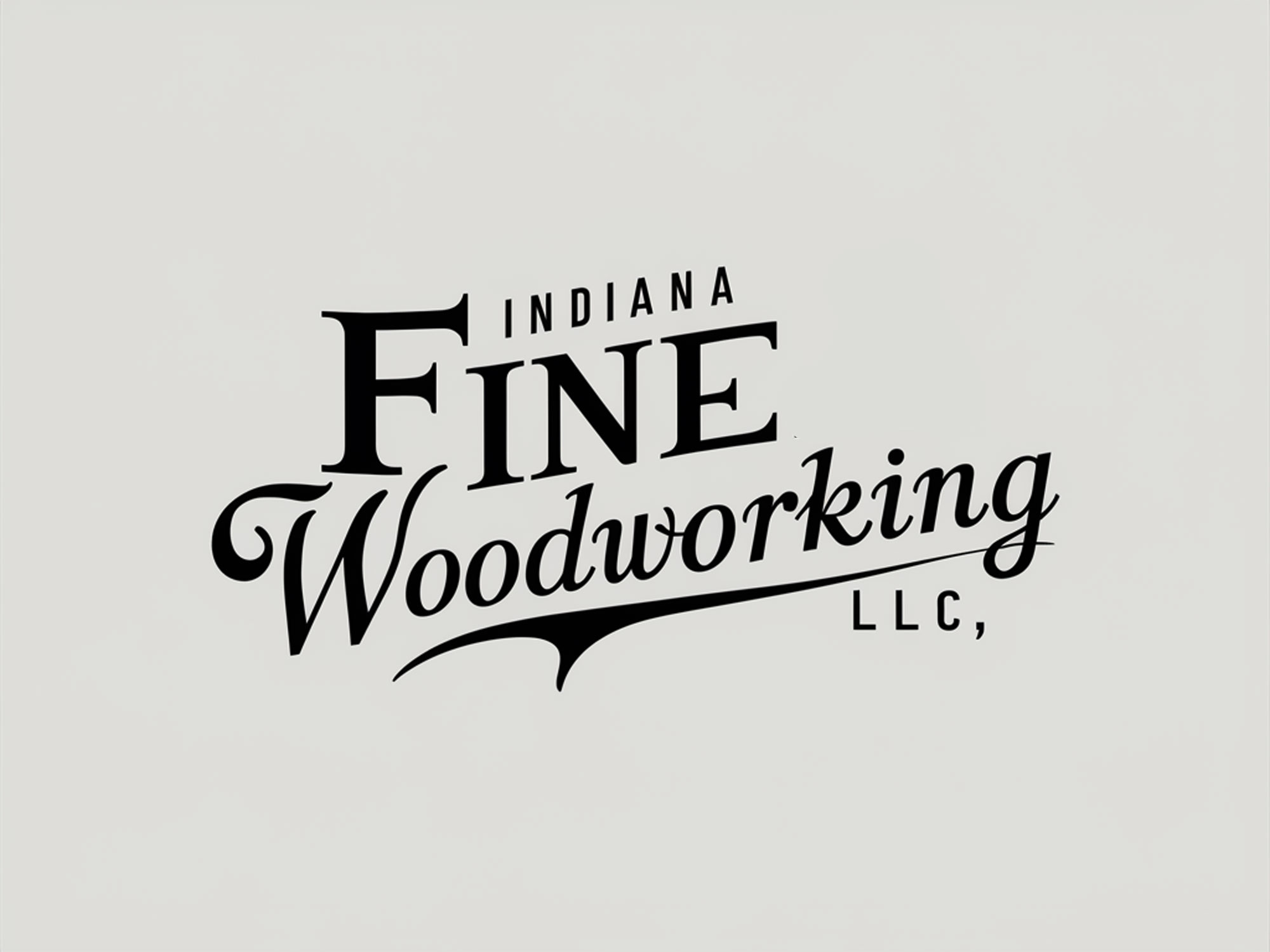 Logo Design by NaviRahul for Indiana Fine Woodworking, LLC | Design #32817998