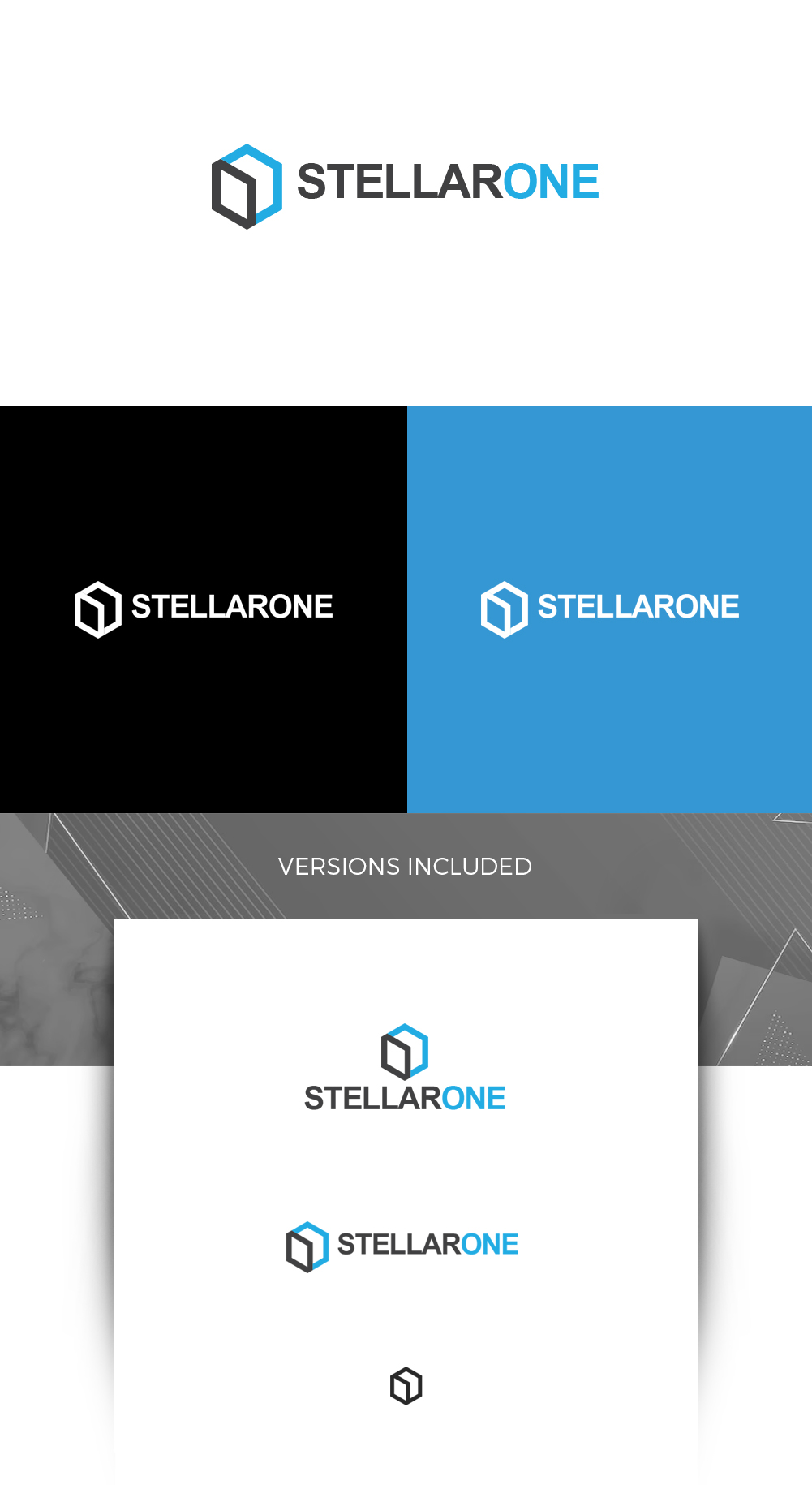 Logo Design by amazive for Stellar One Incorporated | Design #32796271