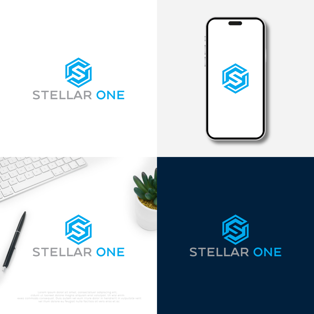 Logo Design by MD SHANAWAS7 for Stellar One Incorporated | Design #32794494