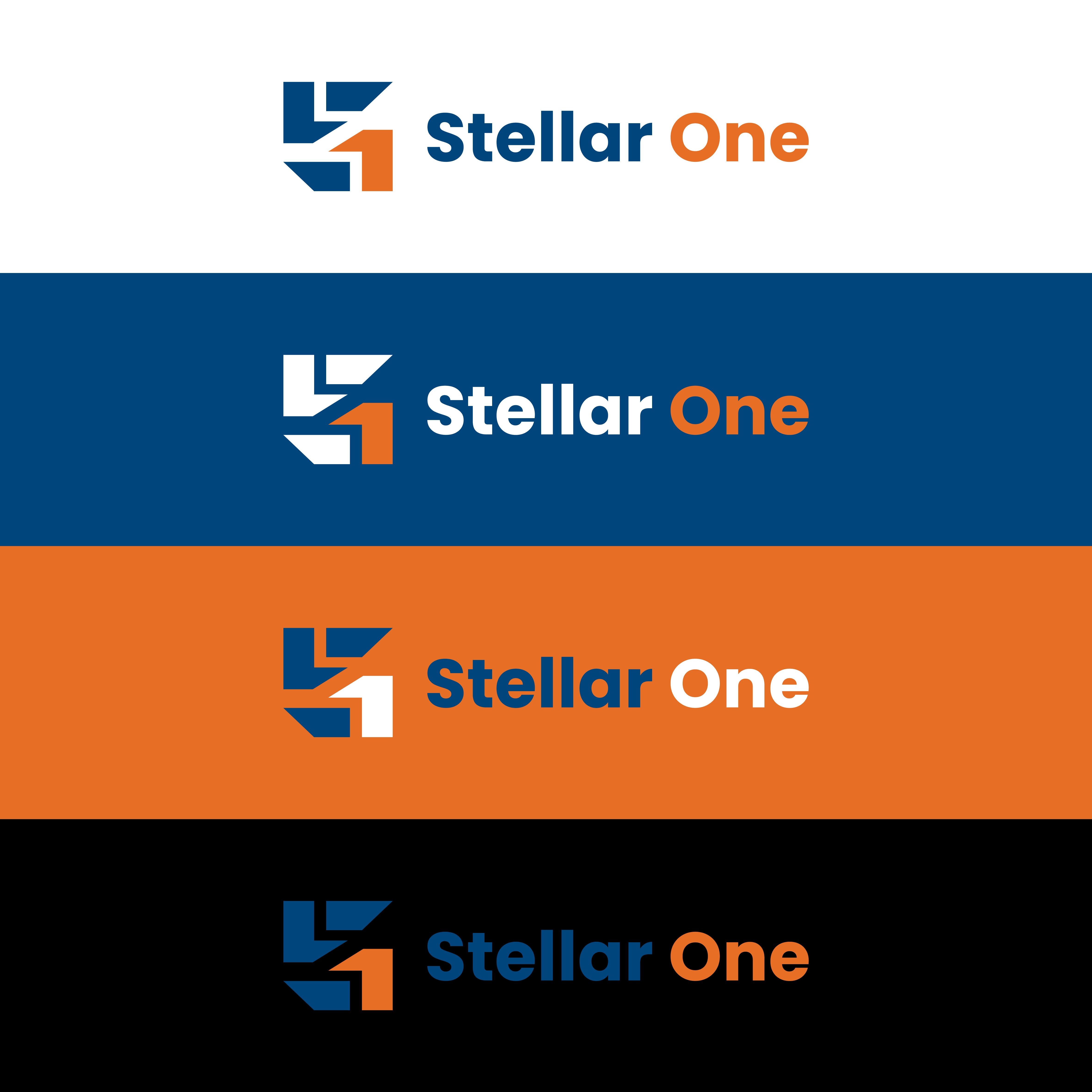 Logo Design by NIRZU for Stellar One Incorporated | Design #32783688
