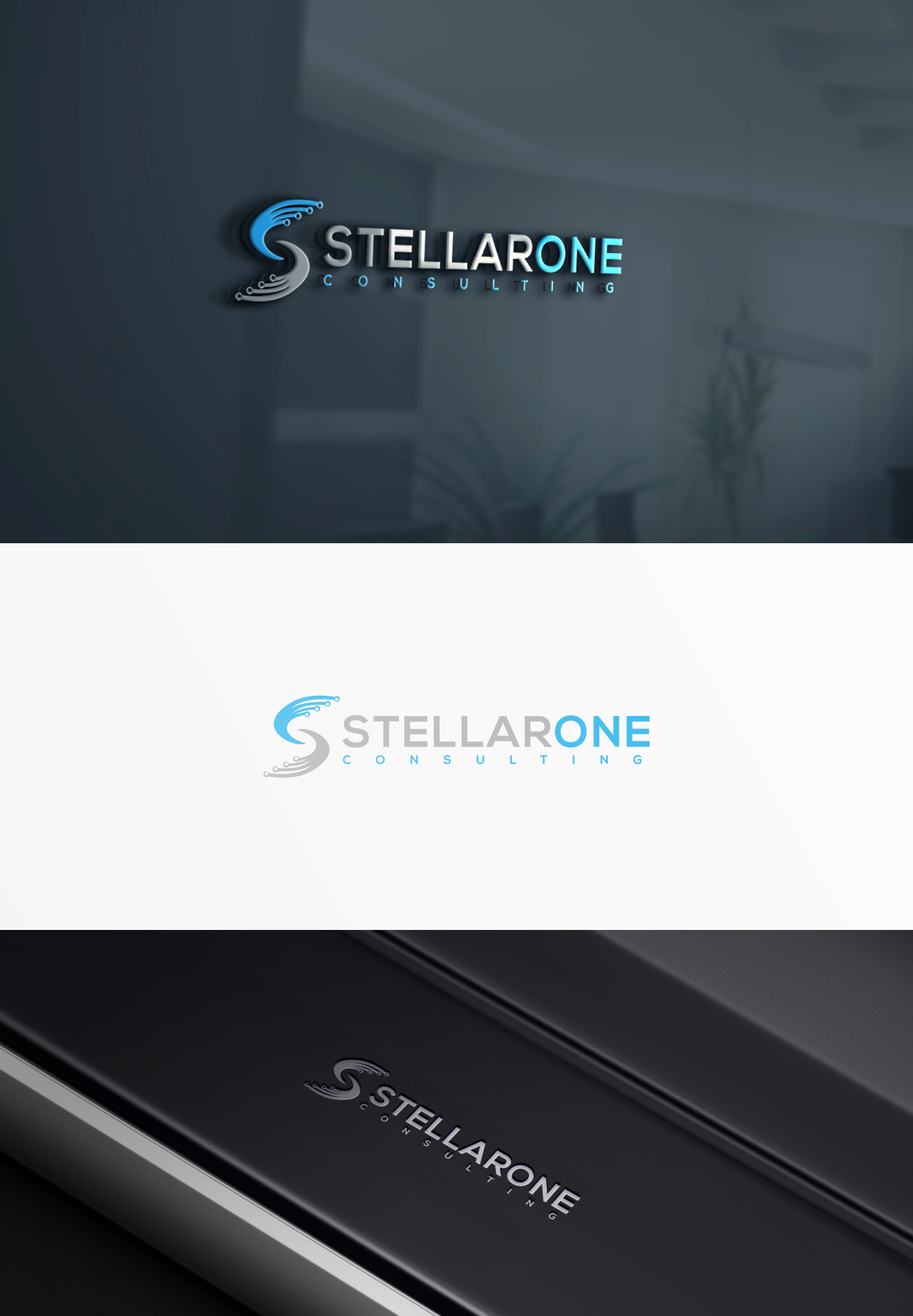 Logo Design by DeaDsn for Stellar One Incorporated | Design #32784386